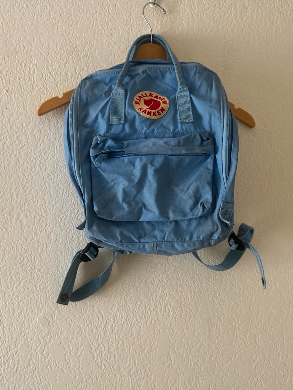 Fjällräven Mini Kanken Deep Turquoise Crossbody Backpack Scandi Minimal Outdoor